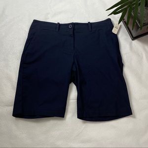 🎉 NWT Talbots 6 Petite Navy Shorts